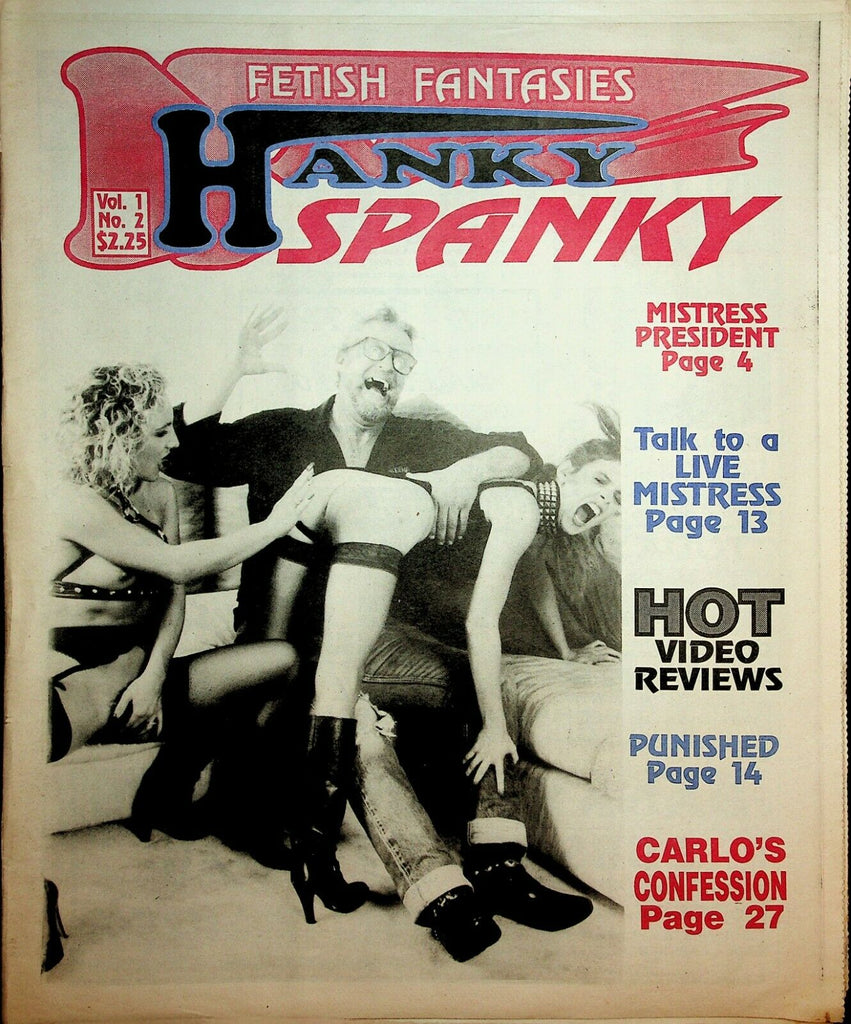 Hanky Spanky Fetish Newspaper Mistress President vol.1 #2 022120lm-ep2