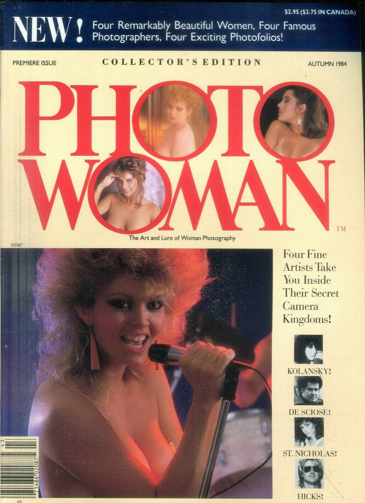 Photo Woman Photography Natalie / Nikki 1984 Premiere Issue 031919lm-ep