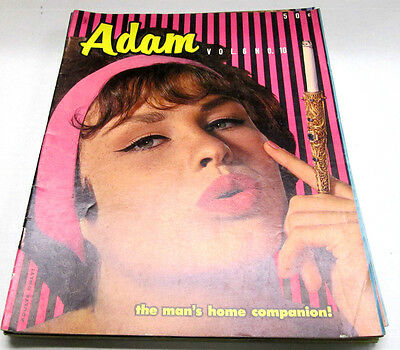 Adam Busty Adult Magazine Covergirl Craig Hunter Vol.6 1962 vg 052314lm-ep