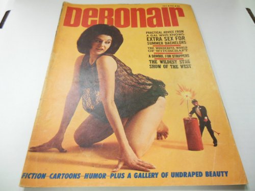 Debonair - Busty Adult Magazine - "Ann Austin" - Vol. 1 No. 5 - July 1965