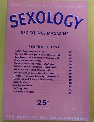 Sexology Adult Digest Exhibitionism February 1954 Illustrated 070813lm-epa
