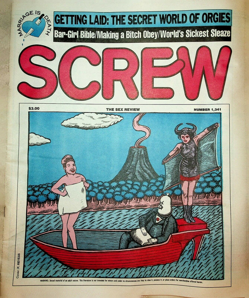 Screw Newspaper Secret World Of Orgies #1341 November 14, 1994 022720lm-ep