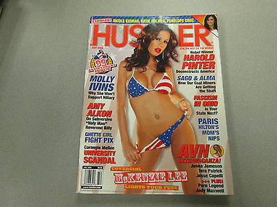 Hustler Adult Magazine McKenzie Lee July 2006 32nd Anniversary 111914lm-ep
