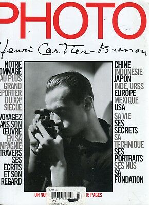 Photo French Magazine Henri Cartier-Bresson #4 August 2004 032818lm-ep2