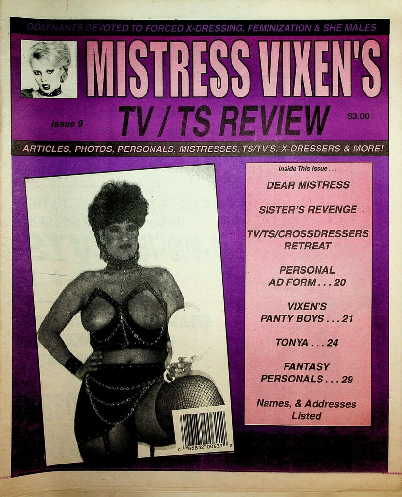 Mistress Vixen's PantyBoys X-Dressing Newspaper Tonya #9 022120lm-ep