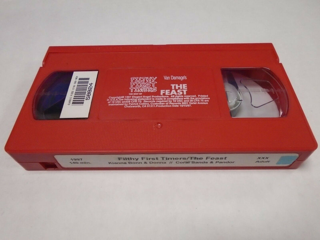 Filthy First Timers The Feast Kianna Bonn 1997 140mins Adult VHS 031419AMP