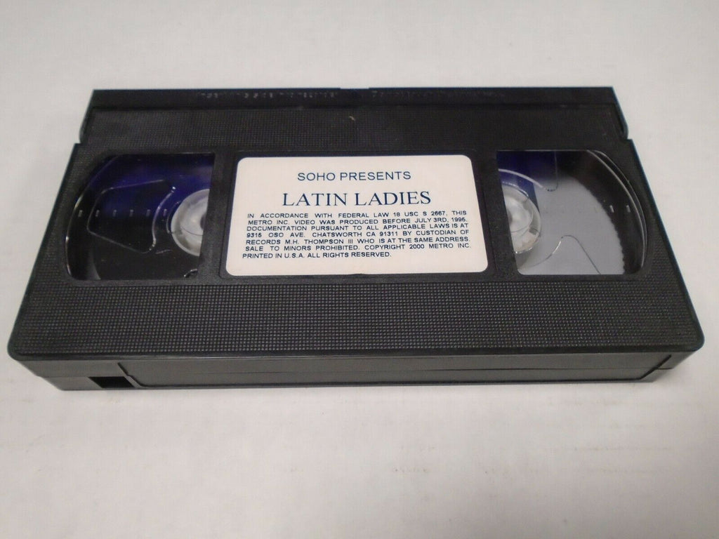 Latin Ladies Soho 2000 Metro Inc Adult VHS 032019AMP2
