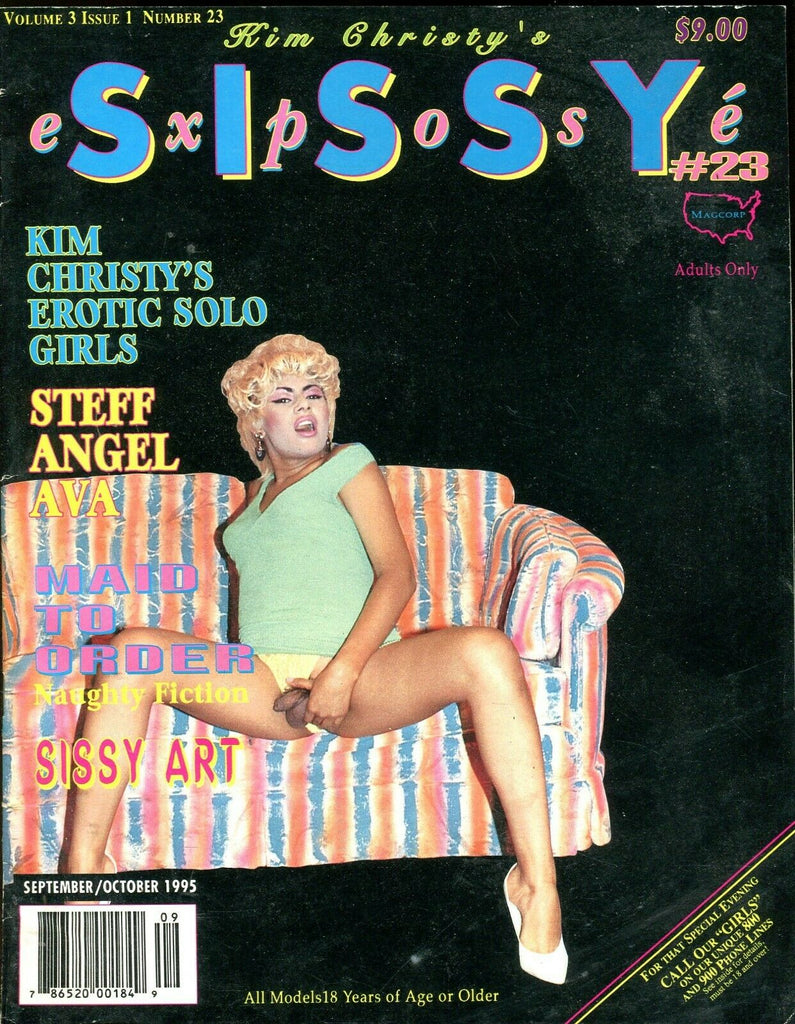 Sissy Expose Shemale Magazine Steff Angel Ava #23 1995 Magcorp 071019lm-ep