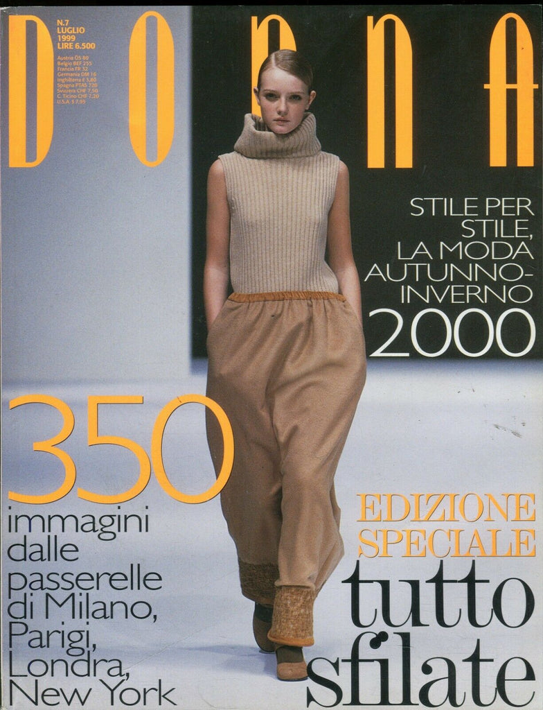 Donna Donna Italian International Adult Fashion Tutto Sfilate July 1999 092319lm-ep - New