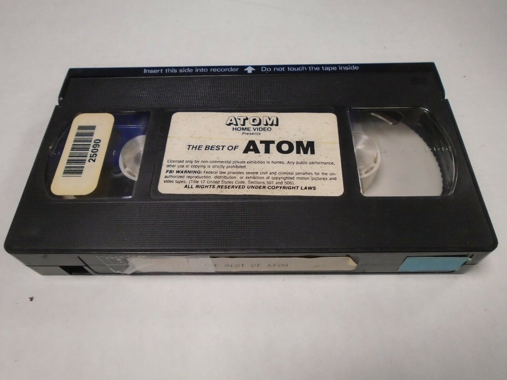 The Best of Atom Vintage Adult VHS 022019AMP2
