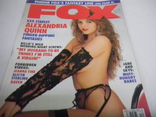 Fox Men's Magazine "Alexandria Quinn" "Jeanna Fine" December 1991