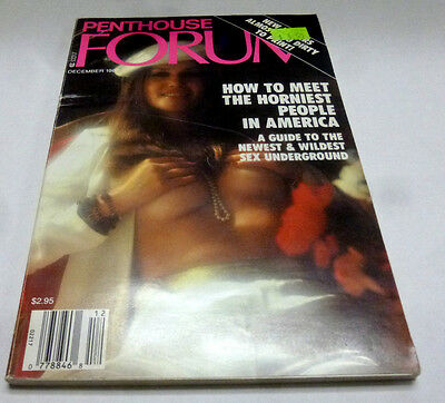 Penthouse Forum Adult Digest Horniest People December 1988 vg 022014lm-ep