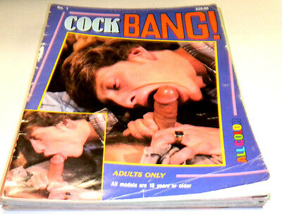 Cock Bang Gay Adult Magazine #1 vg 123113lm-ep