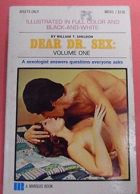 Dear DR. Sex vol.1 by William T. Sheldon 1971 Marquis Book 092313lm-epa