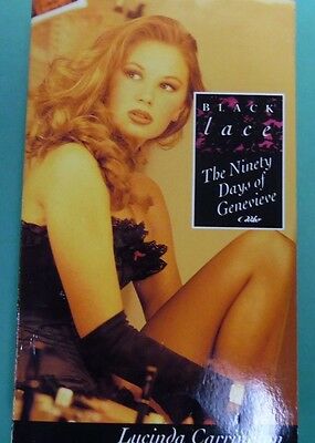 Black Lace Ninety Days Of Genevieve by Lucinda Carrington 1996 080113lm-epa
