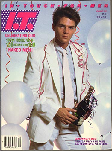 In Touch for Men Gay Adult Magazine "100 Men" anniversary issue, no. 100 February 1985