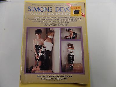 Simone Devon's Favorite Bondage Models Magazine #2 1987 021016lm-ep