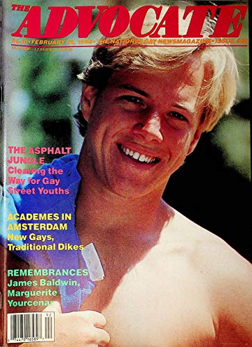 The Advocate Gay Magazine The Asphalt Jungle/ Academes In Amsterdam #492 February 16, 1988 100126AMP-