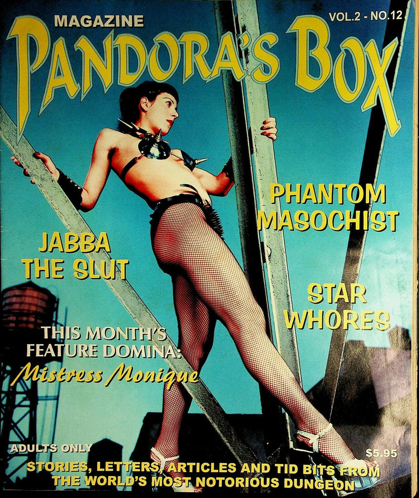 Pandora's Box Fetish Newspaper Mistress Monique vol.2 #12 1996 022020lm-ep