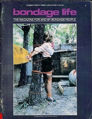 Bondage Life Magazine Bonnie Bondrite #23 February 1986 042018lm-ep - Used