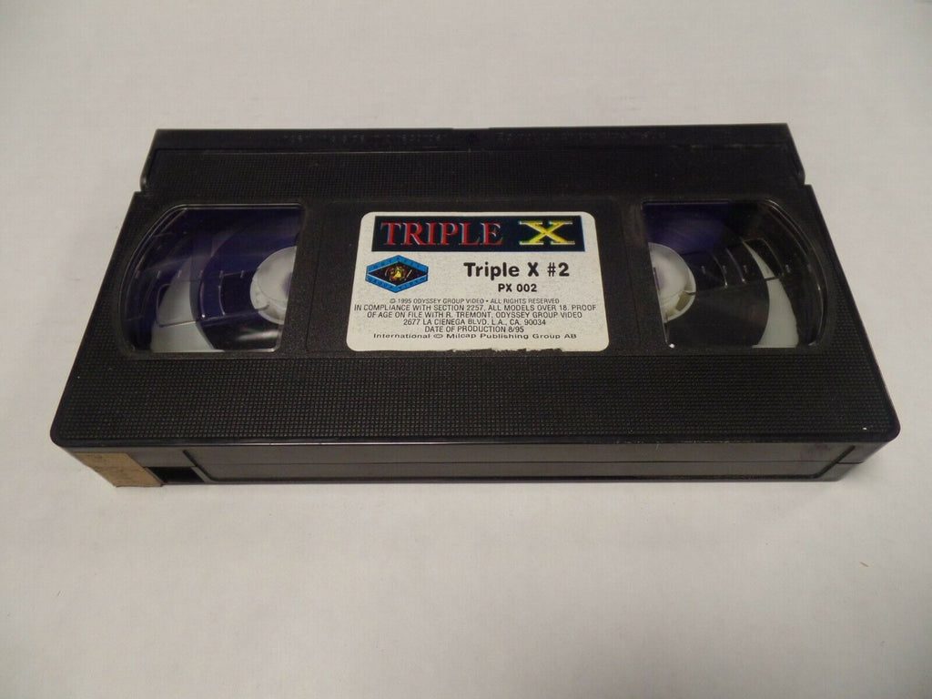 Triple X #2 1995 Odyssey Group Video 1995 Adult VHS 030719AMP2