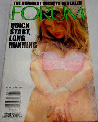 Forum Adult Digest Magazine "Horniest Secrets" June 1998 exc/clm 042913Lm-ep