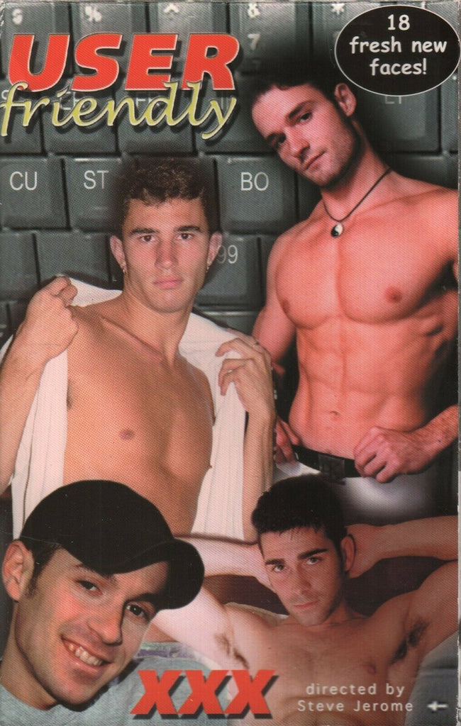 User Friendly Stever Jerome Gay Male Adult VHS 102119AMP3