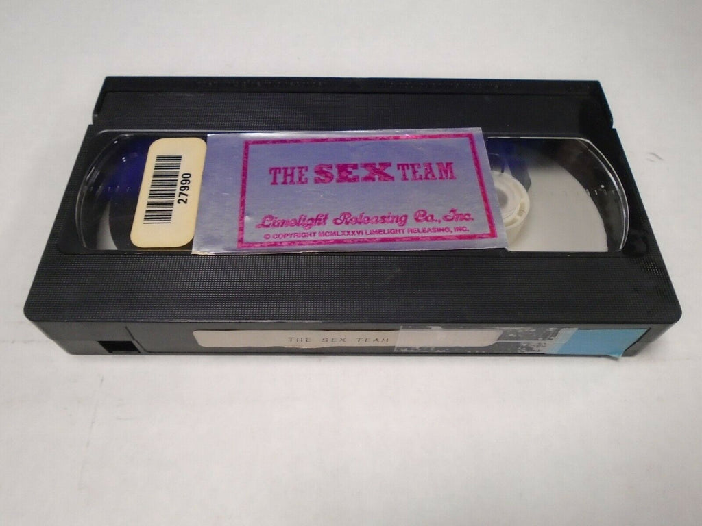 The Sex Team Limelight Releasing 1986 Adult VHS 021819AMP