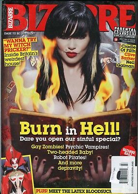 Bizarre Magazine Burn In Hell #143 2008 111017lm-ep