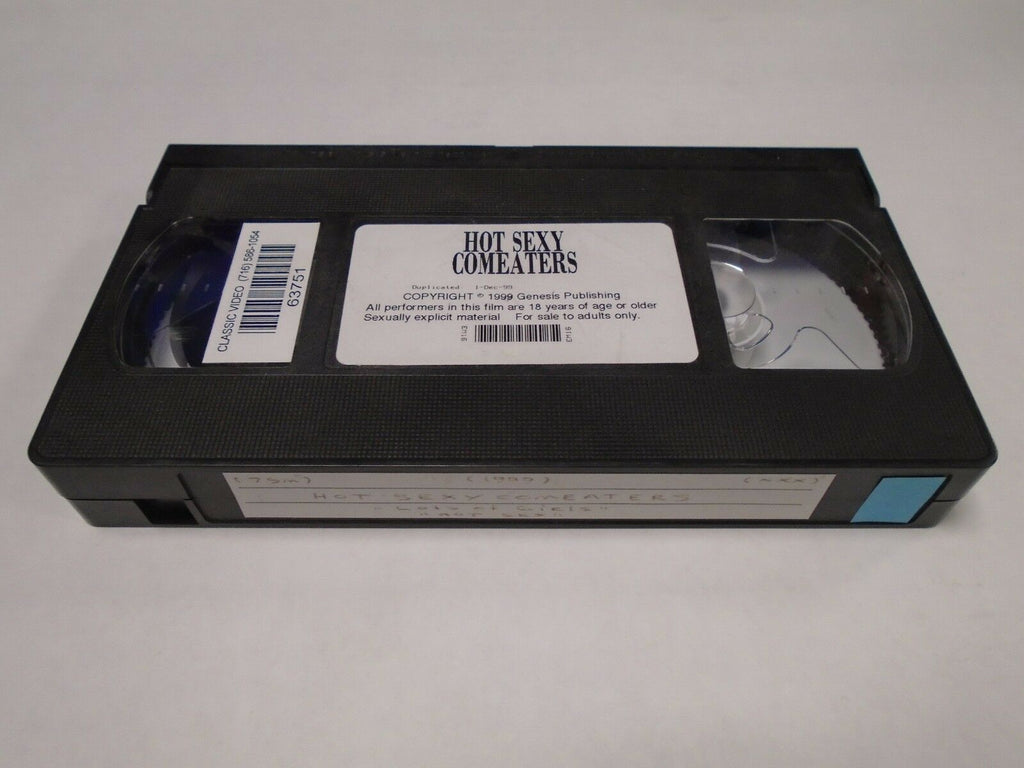 Hot Sexy Comeaters 75 mins 1999 Adult VHS 012319AMP