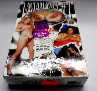 Lactamania Busty Adult VHS #7 Super Soakers XXX vg 031614lm-ep