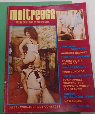 Maitresse Adult Fetish Magazine Direct Contacts vol.1 #2 1979 110315lm-ep