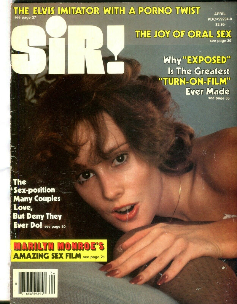 Sir Sir! Magazine Mariklyn Monroe's Sex Film April 1981 120619lm-ep
