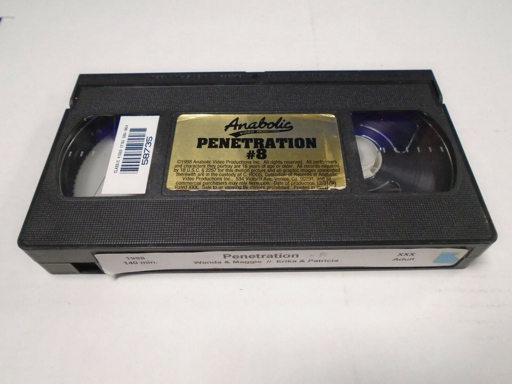 Penetration #8 Wanda Maggie 1998 140mins Adult VHS 022619AMP2