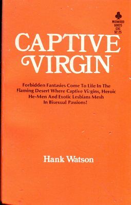 Captive Virgin Adult Novel by Hank Watson 1976 Midwood 012818lm-ep