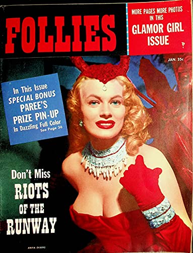Follies Men's Magazine Anita Ekberg January 1956