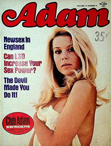 Adam Magazine Newsex In England / The Devil Made Me Do It! vol.16 #9 October 1972