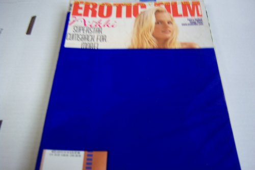 Erotic Film Guide Busty Adult Magazine "Supertar Cumsback for More!" Vol.4 #4