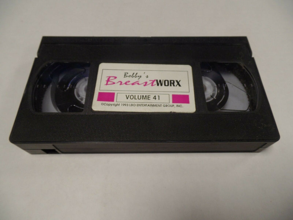 Bobby's Breast Worx Vol 41 1993 LBO Ent Adult VHS 052119AMP