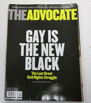 The Advocate Gay Adult Magazine Gay Is The New Black 2008 vg 101814lm-ep