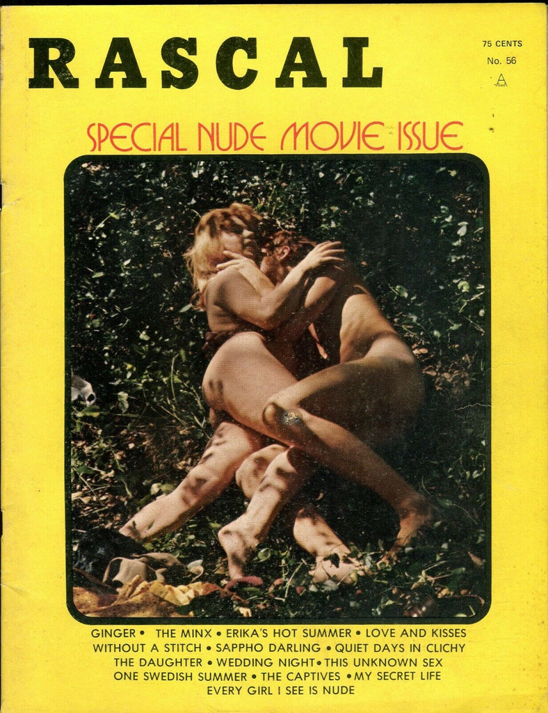 Rascal Magazine Special Nude Movie Issue -Ginger #56 1971 071619lm-ep2
