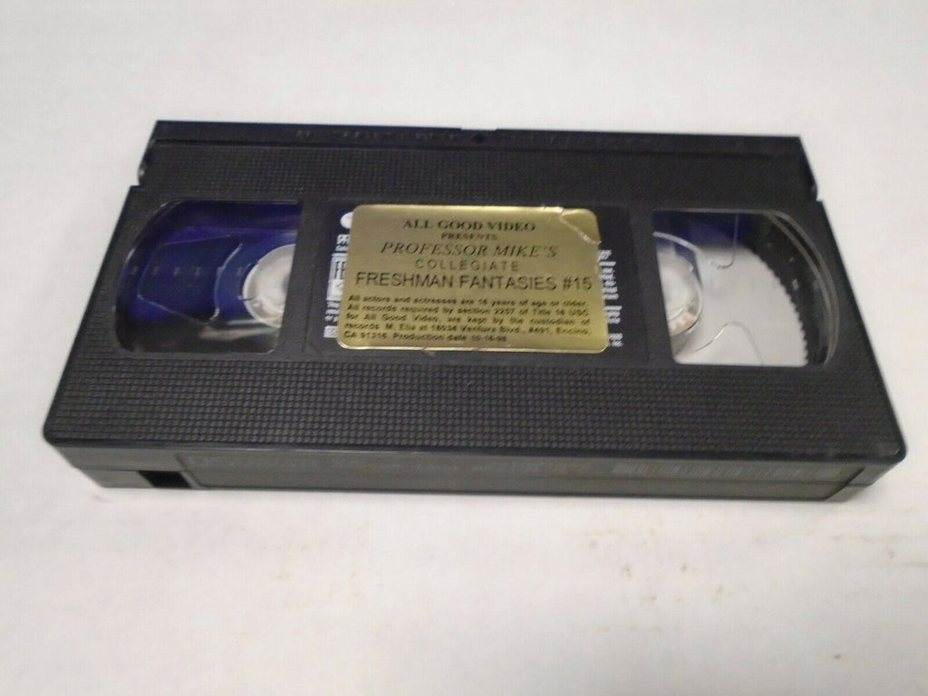 Collegiate Freshman Fantasies #15 All Good 1998 Adult VHS 041519AMP3