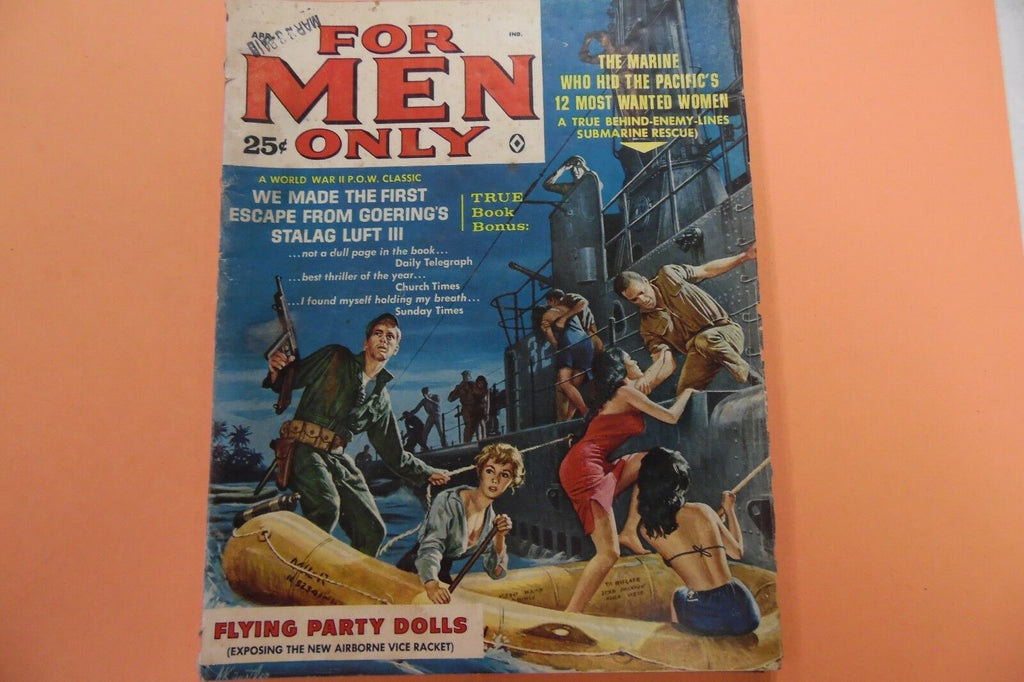 For Men Only Magazine April 1961 CLEARANCE 110716lm-ep4