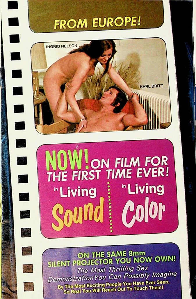 From Europe! On Film For 1st Time! Living Sound & Color Brochure 072720lm-ep
