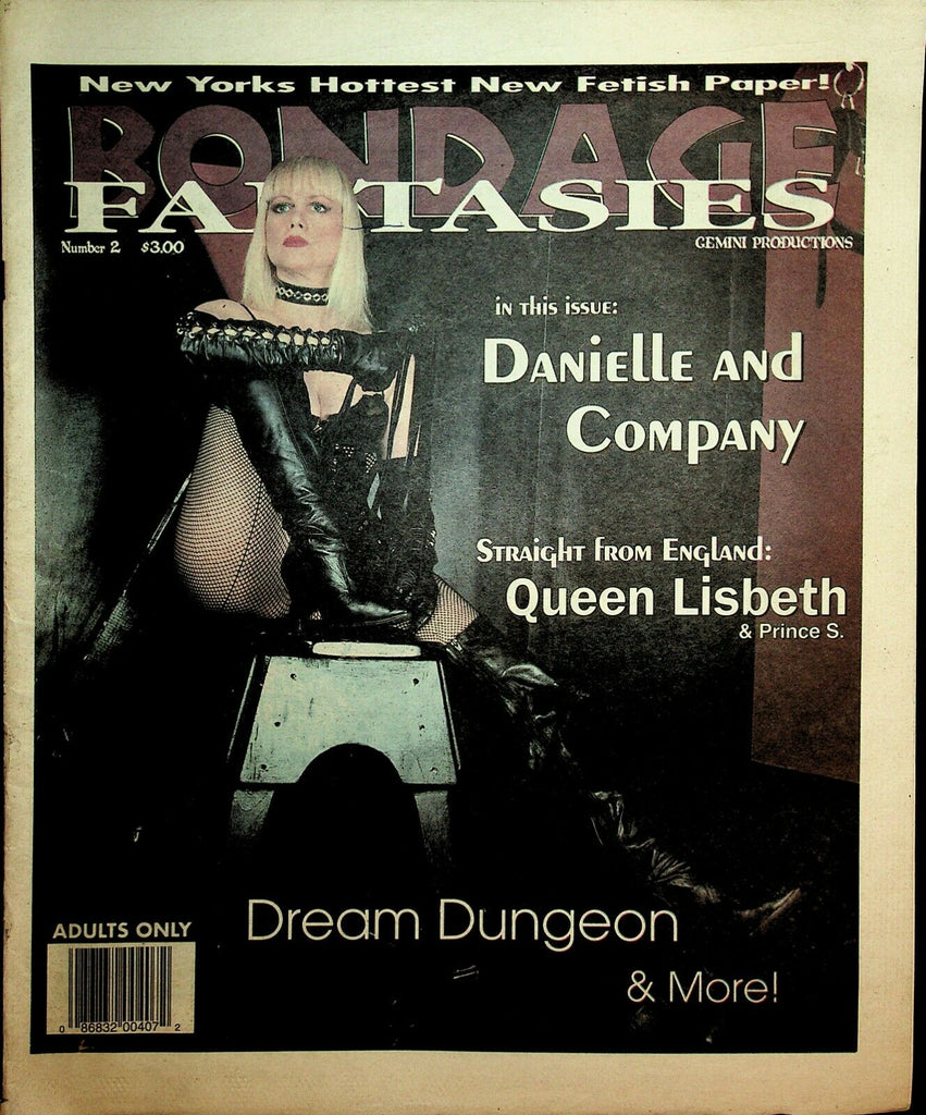 Bondage Fantasies Newspaper Danielle & Company #2 1995 022120lm-ep2