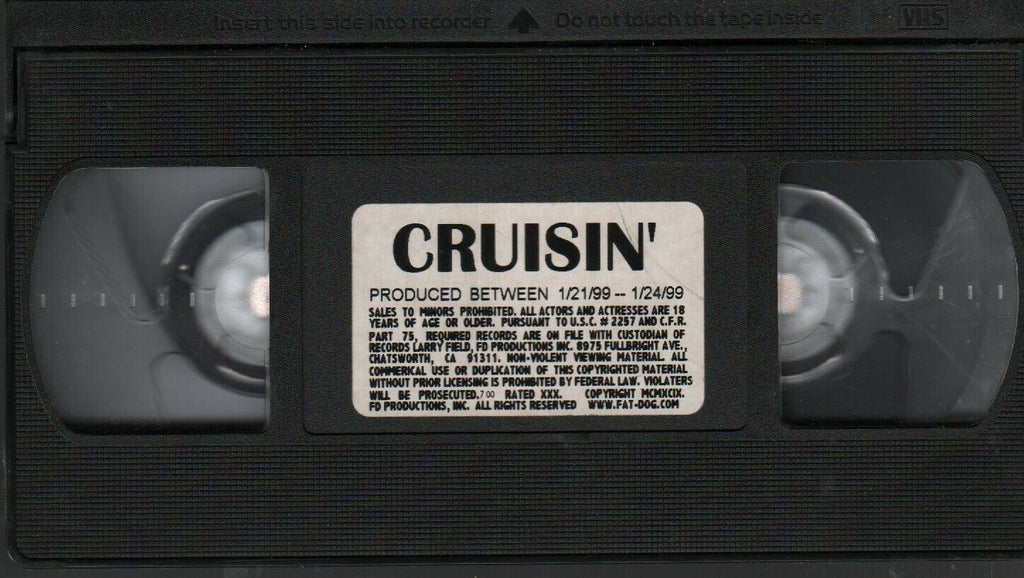 Cruisin 1999 Vintage Adult VHS 021720AMP2