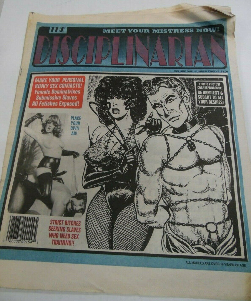 The Disciplinarian Newspaper Strict Bitches! vol.1 #12 1995 120819lm-ep
