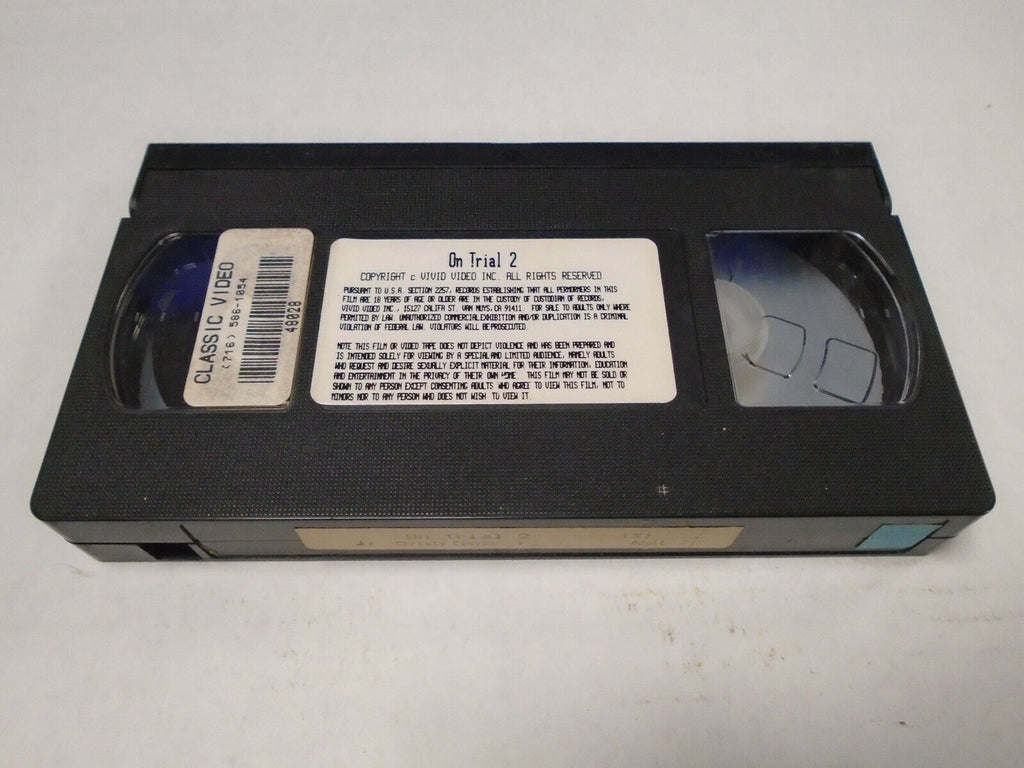 On Trial 2 Christy Canton Vivid Video Adult VHS 041519AMP2