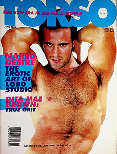 Torso Gay Men's Magazine Sweet Temptation June 1989