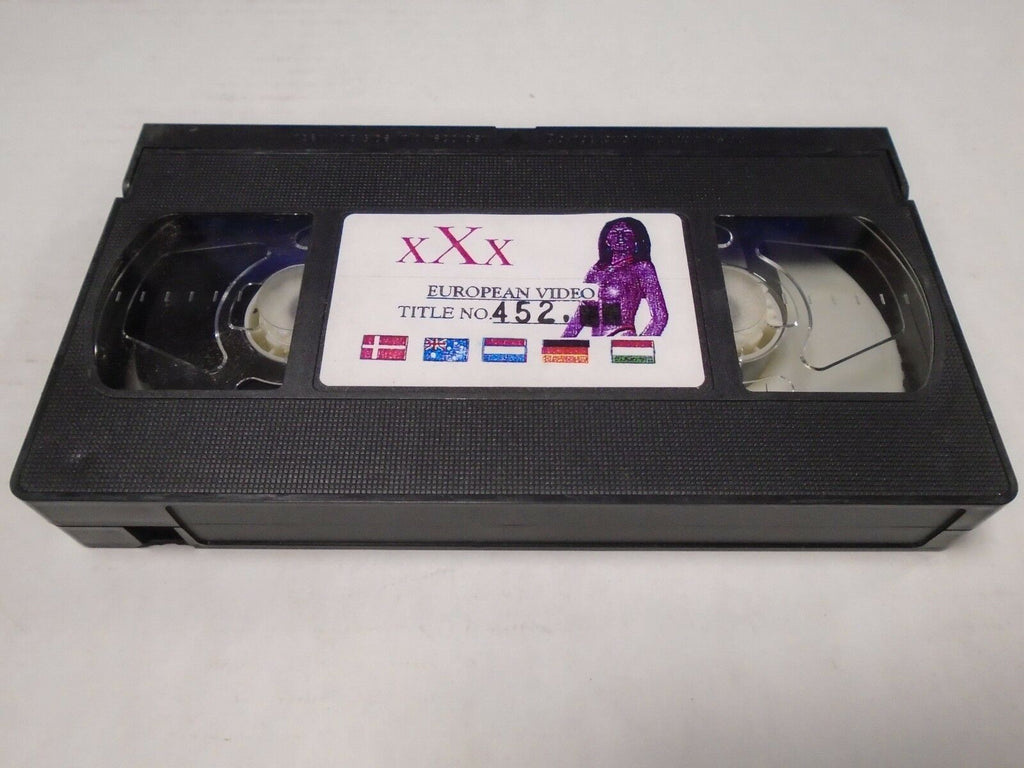 European Video 452 Horniest XXX Models European Vintage Adult VHS 011519AMP2